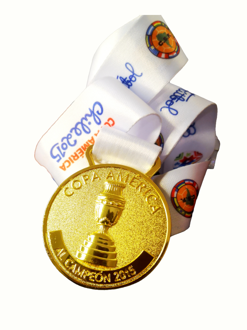 Medalla Campeón Copa América 2015 (Chile 🇨🇱).