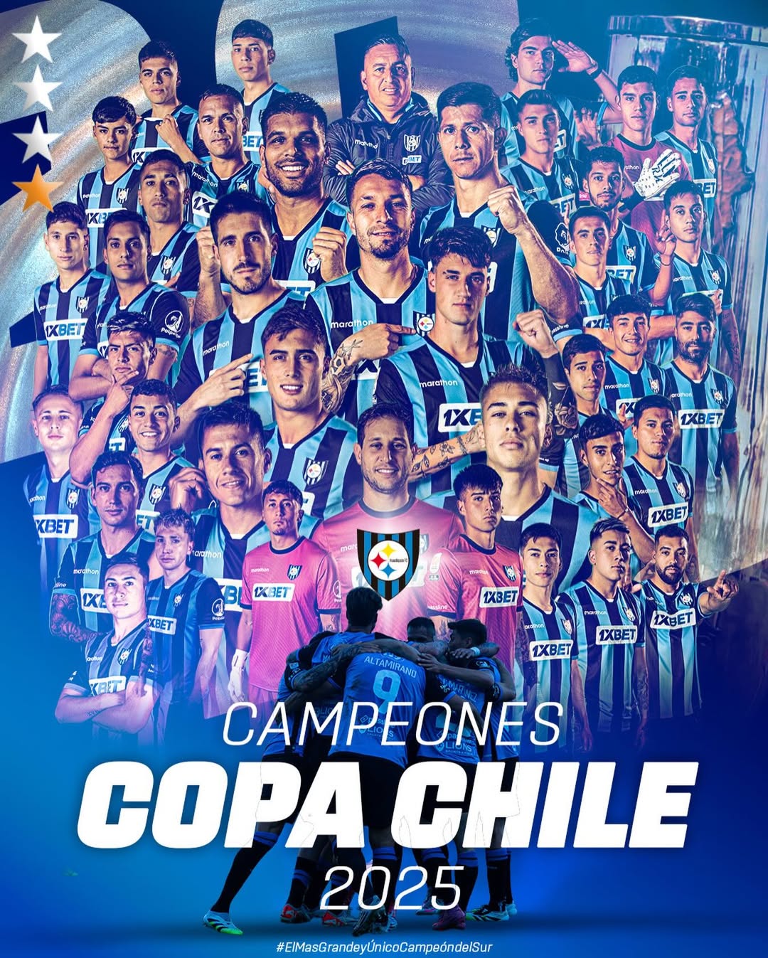 *🔥 PREVENTA OFICIAL – MEDALLA CAMPEON COPA CHILE 2025 🔥 HUACHIPATO
