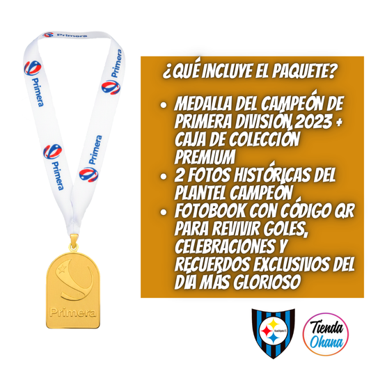 *🔥 PREVENTA OFICIAL – MEDALLA CAMPEÓN DE PRIMERA DIVISIÓN 2023 🔥 HUACHIPATO