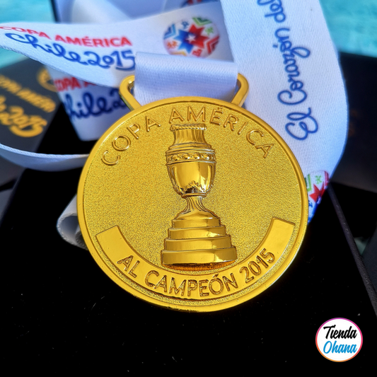Medalla Campeón Copa América 2015 (Chile 🇨🇱).