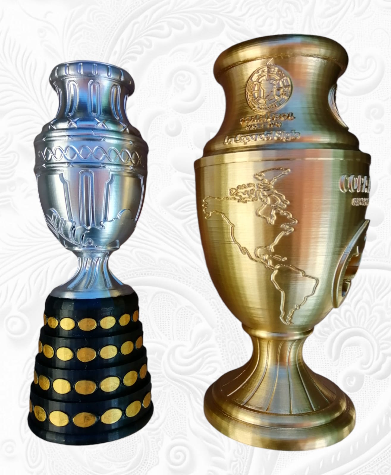 Pack Trofeos Decorativos Chile 🇨🇱 Bicampeón de América 2015/2016.