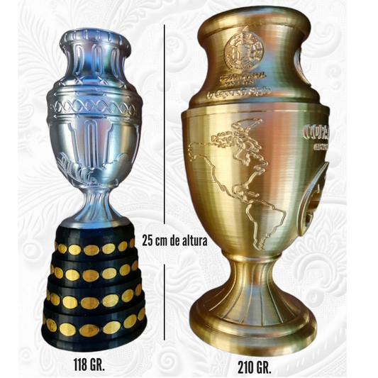 Pack Trofeos Decorativos Chile 🇨🇱 Bicampeón de América 2015/2016.
