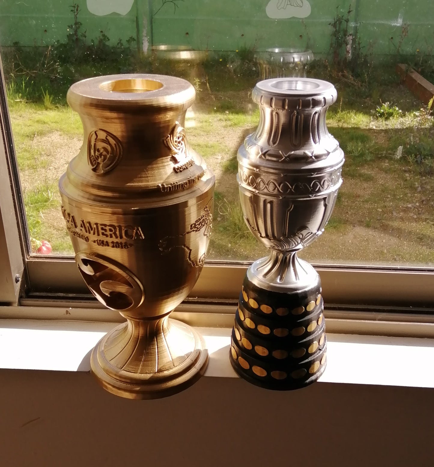 Pack Trofeos Decorativos Chile 🇨🇱 Bicampeón de América 2015/2016.