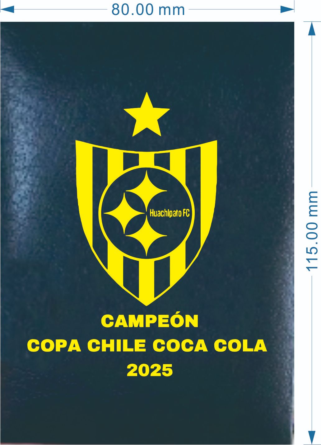 *🔥 PREVENTA OFICIAL – MEDALLA CAMPEON COPA CHILE 2025 🔥 HUACHIPATO