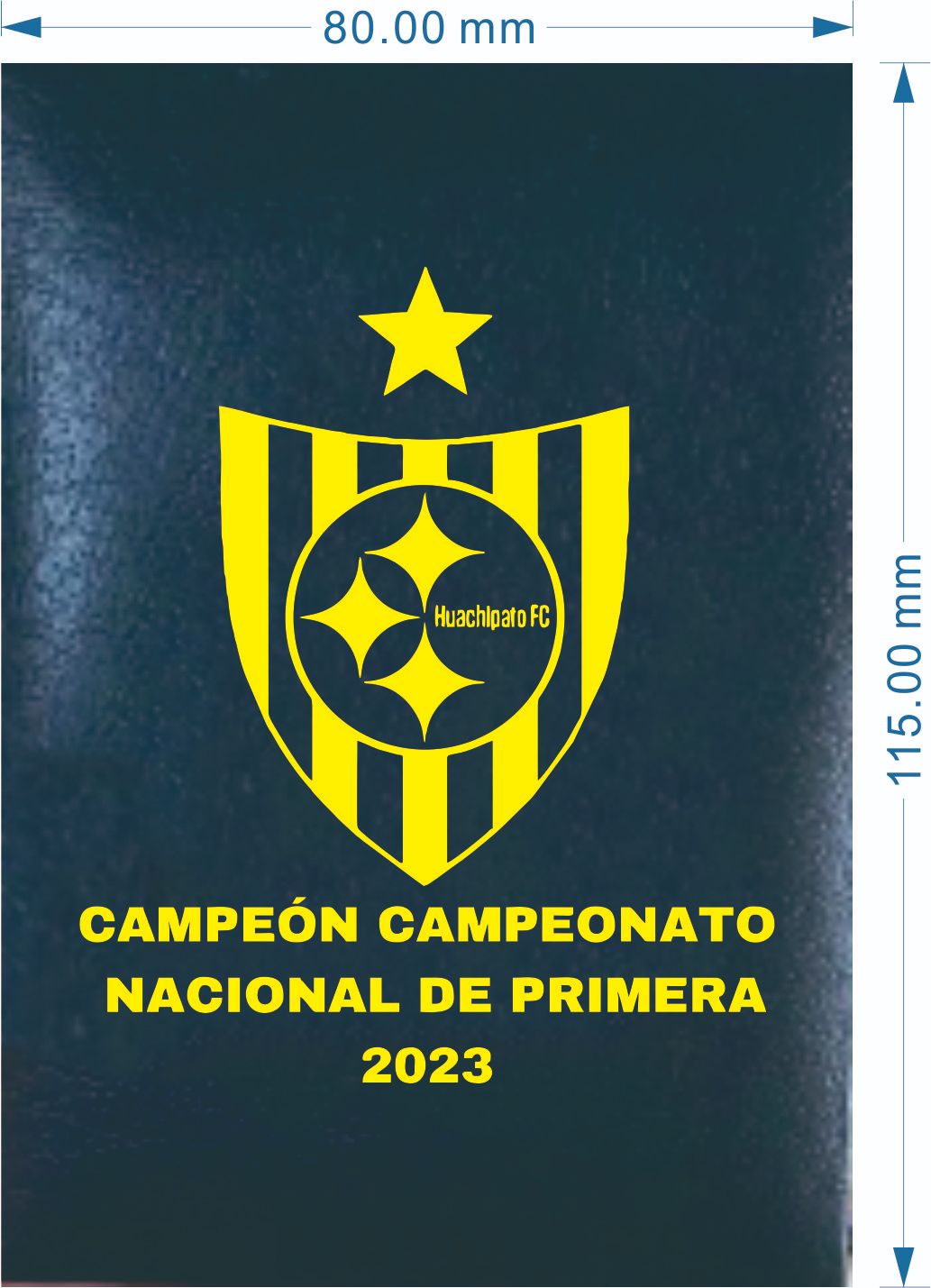 *🔥 PREVENTA OFICIAL – MEDALLA CAMPEÓN DE PRIMERA DIVISIÓN 2023 🔥 HUACHIPATO