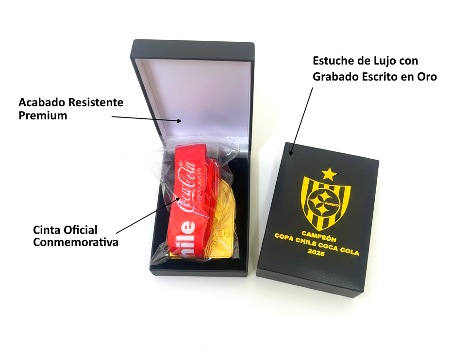 *🔥 PREVENTA OFICIAL – MEDALLA CAMPEON COPA CHILE 2025 🔥 HUACHIPATO